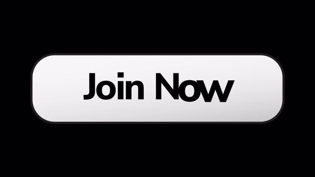 Join Now Animated Call to Action Button with Transparent Background