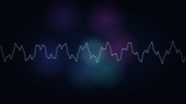 Signal Waveform Flows With Prism Light Split Over Dark Field