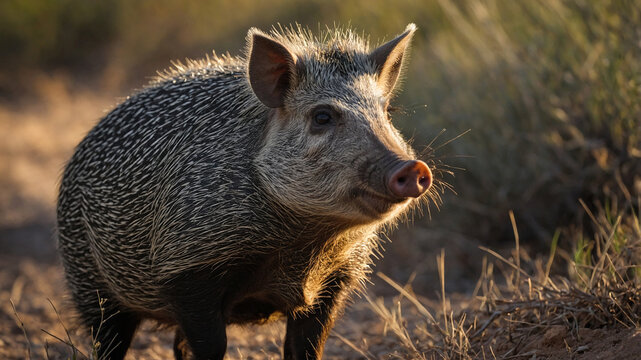 javelina in the wild