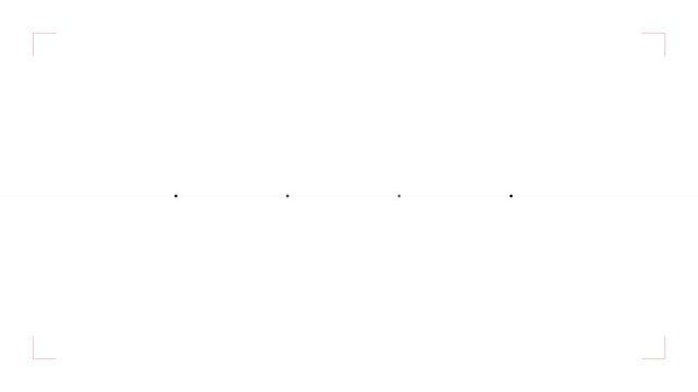 Minimalist Brackets White Frame Template With Pink Corner Marks