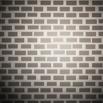 Brick wall pattern