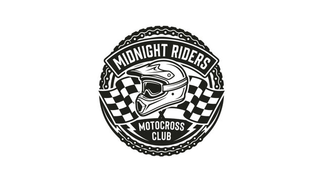 Midnight Riders Motocross Club Emblem