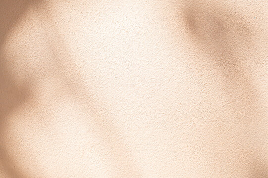Light Cream Cement Wall Texture Background for Design Canvas.