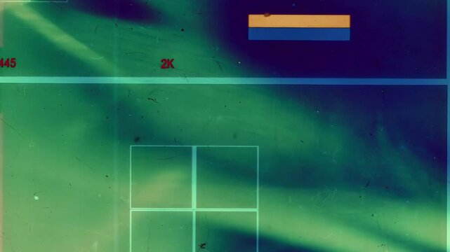 Film Artefact Transition Featuring Vintage Film Burn and Analog Distortion