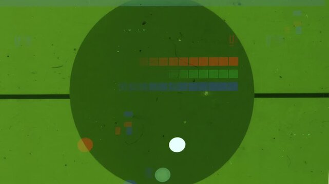 Film Artefact Transition Background with Retro Cinema Grain and Dust