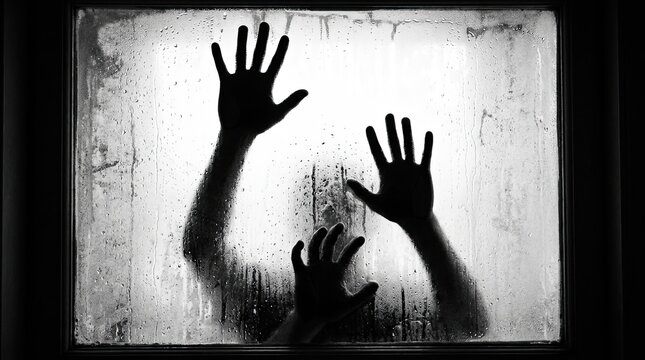 A chilling black and white image evokes a sense of dread and mystery hinting at a terrifying halloween night encounter
