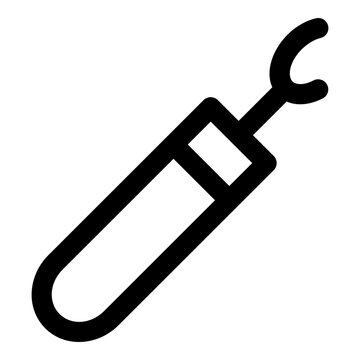 seam ripper line icon