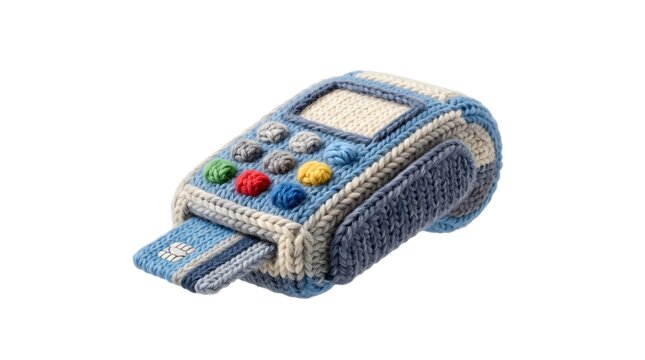 3D Knitted Credit Card Icon