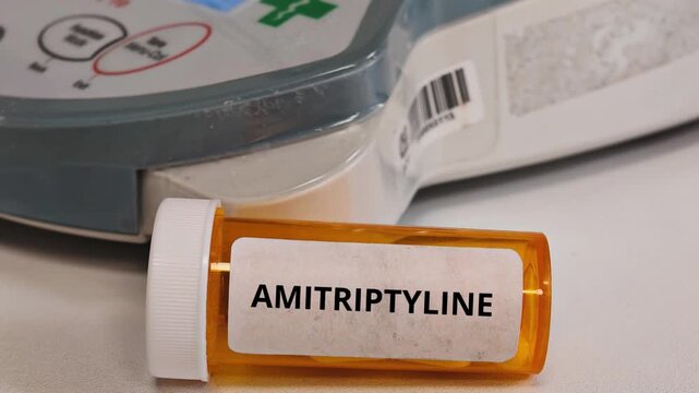 AMITRIPTYLINE tricyclic antidepressant for depression and nerve pain
