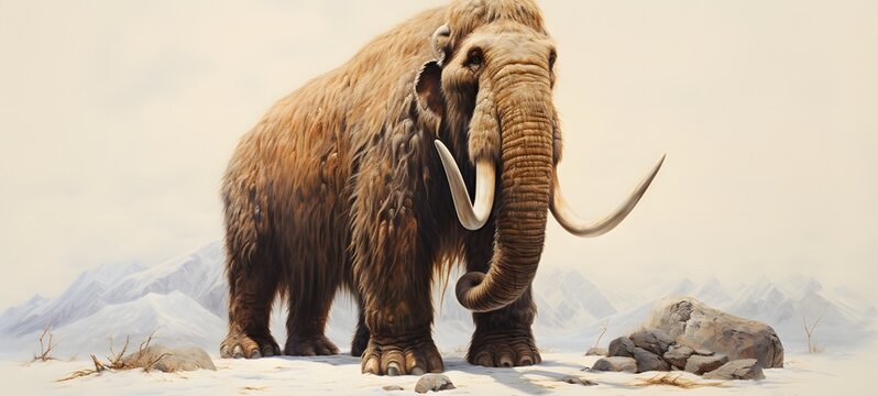 mammoth humanidad full body ,generative AI