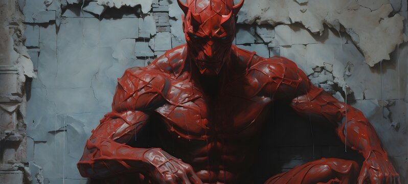 devil humanidad full body,generative AI