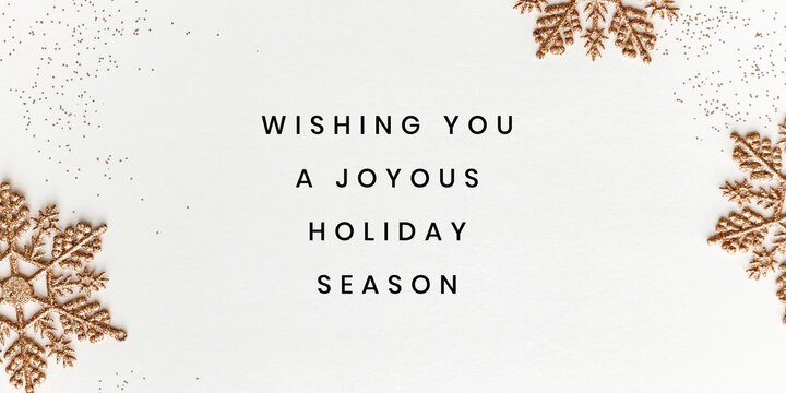 Merry Christmas Twitter post template