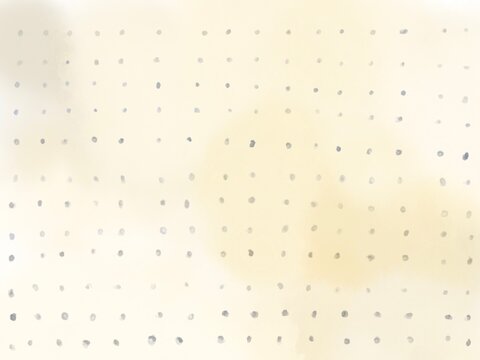 Soft Watercolor Dot Pattern Background Texture with Analog Feel in Cream and Yellow
