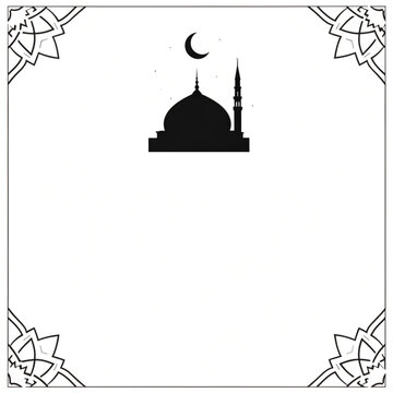 vector illustration of mosque