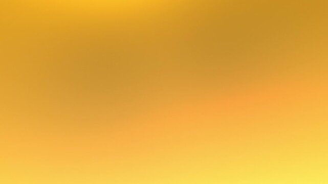 Golden abstract background with soft light leaks. Warm yellow gradient motion, blurry amber texture for luxury video overlays.