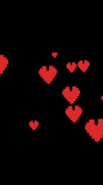 Heart icons 4k