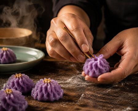 Artisanal Royal Thai Chor Muang Dumpling Crafting