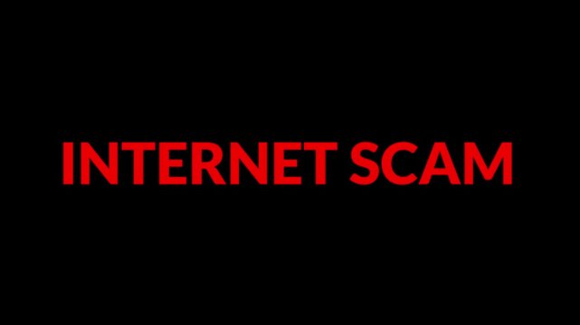 INTERNET SCAM