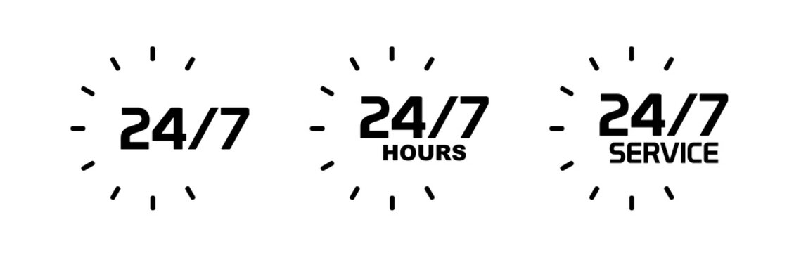 24 hour service