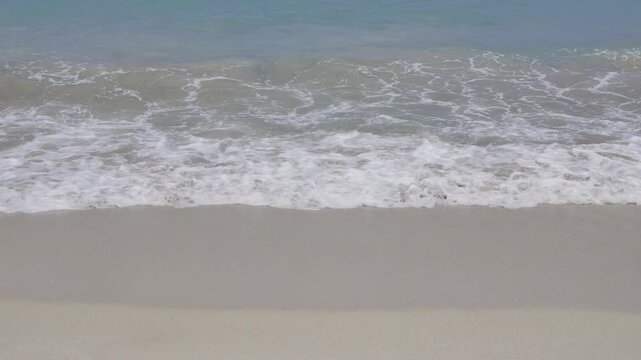 waves on the beach