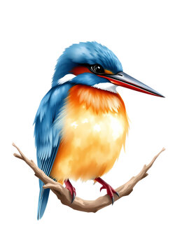 kingfisher perched on a branch