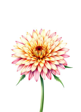 pink and yellow chrysanthemum flower