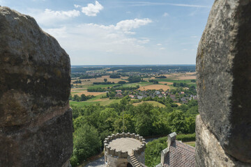 Fototapeta premium View from the german castle called Altenburg