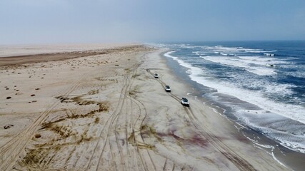 Skeleton Coast, podróże  © Ewa