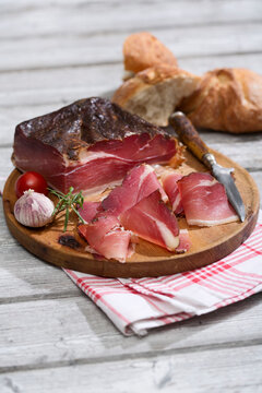 Speck with Italian white bread