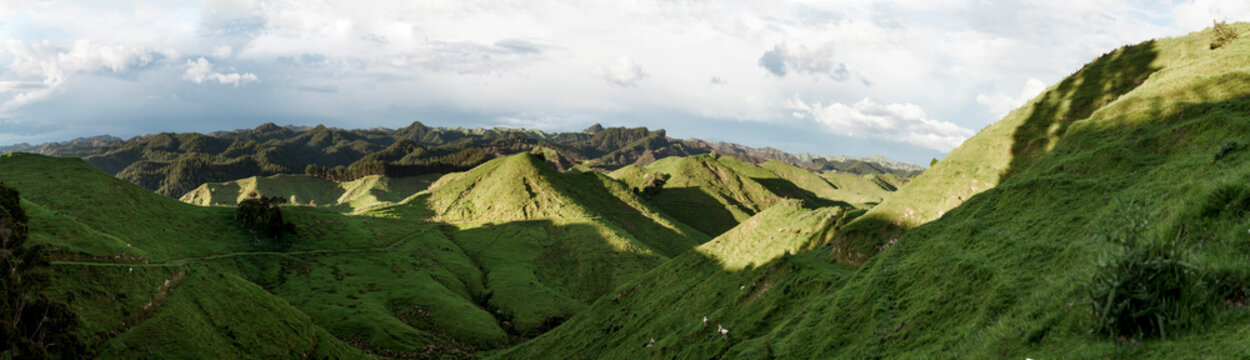 New Zealand, View to mountains
