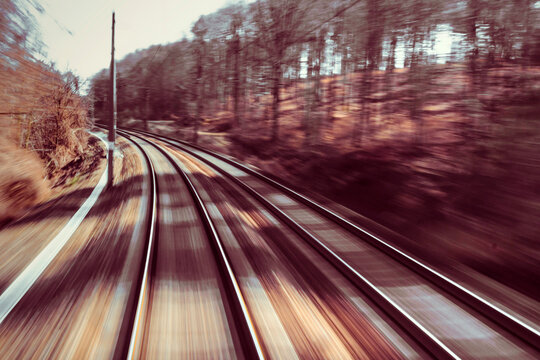 Austria, Westbahn, rails