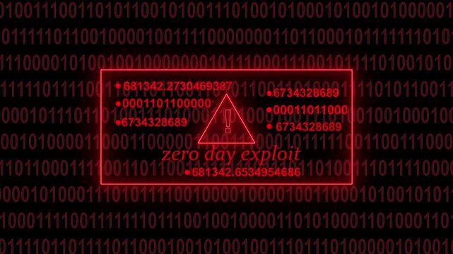 Digital glitch effect overlaying a red warning sign within a code editor displaying  syntax and system status messages creating a cybersecurity alert concept