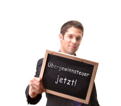 &Uuml;bergewinnsteuer - Jetzt 