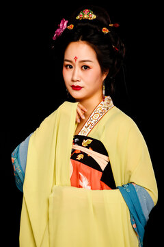 Eastern classical costume culture portrait photography