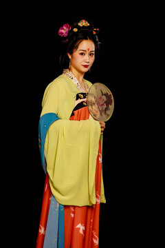 Eastern classical costume culture portrait photography