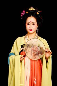 Eastern classical costume culture portrait photography