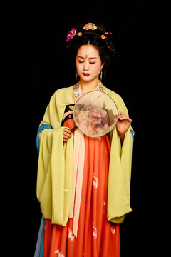 Eastern classical costume culture portrait photography