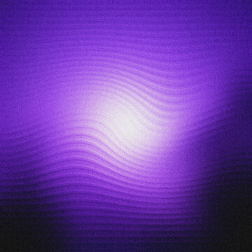 Soft violet blurred grain, luminous bright core, subtle digital texture, atmospheric backdrop for modern design., delicate undulating lines, smooth