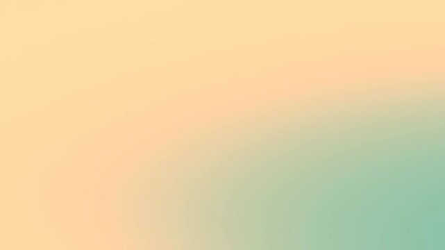 Minimal teal and beige gradient background animation