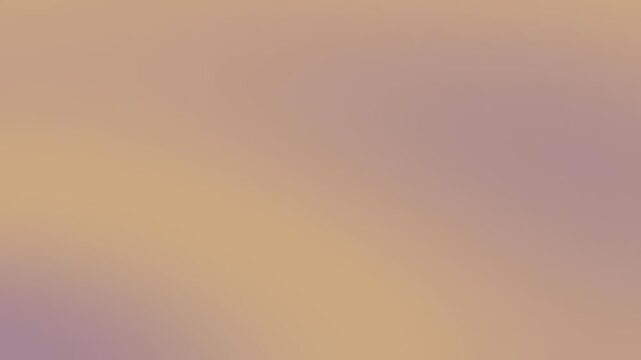 Warm tan and muted purple abstract fluid background animation