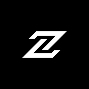 Letter Z logo design, modern geometric monogram icon for corporate branding identity