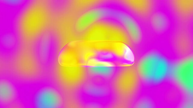 Code Generated Mathematical Motion Graphics 4K Abstract Video Loop