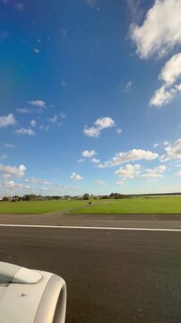 27 October 2024 The Netherlands, AMS Amsterdam Schiphol - Cityhopper E175 E190 runway position ready for departure