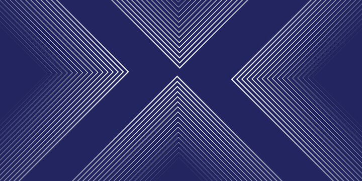 Abstract dark blue background with symmetric glowing diagonal lines forming X shapes. Vektor ini cocok untuk web, presentasi, iklan, teknologi, sport dan lain-lain