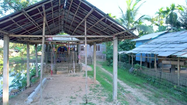 Kali Mata Temple Complex in Junbeel Assam India