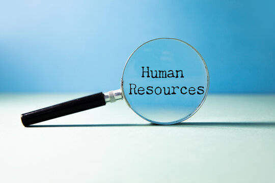 Human Resources chart with keywords