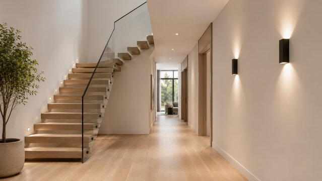 Staircase presented with recognizable form balanced studio lighting realistic materials and clear practical context