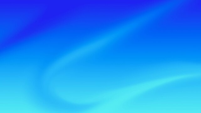 Abstract blue and cyan gradient background featuring soft flowing wave shapes and smooth blurred transitions.