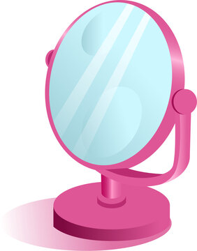 Beauty and Cosmetics Isometric with Makeup and Skincare Products.