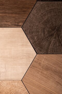 Hexagonal Wood Pattern